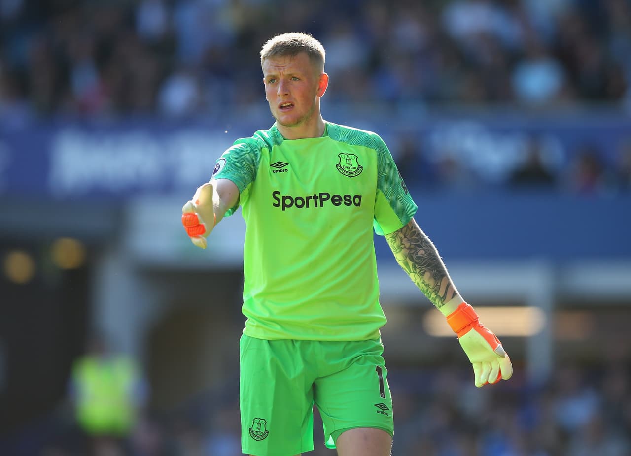 <b>7. Jordan Pickford (Inglaterra) - </b>28,5 millones de euros del Sunderland A.F.C. al Everton F.C.