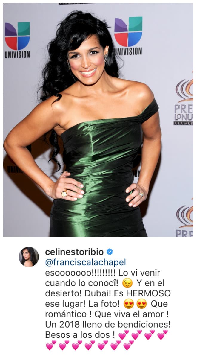 La actriz, presentadora y modelo dominicana celebró la bella manera en que se dio este momento.