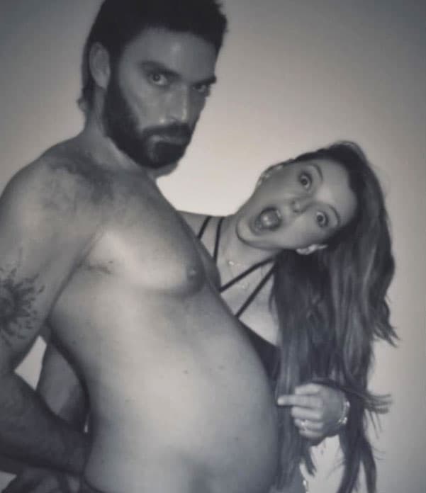 Y llegó Matías. El embarazo de la pareja fue uno de los más seguidos en redes sociales.