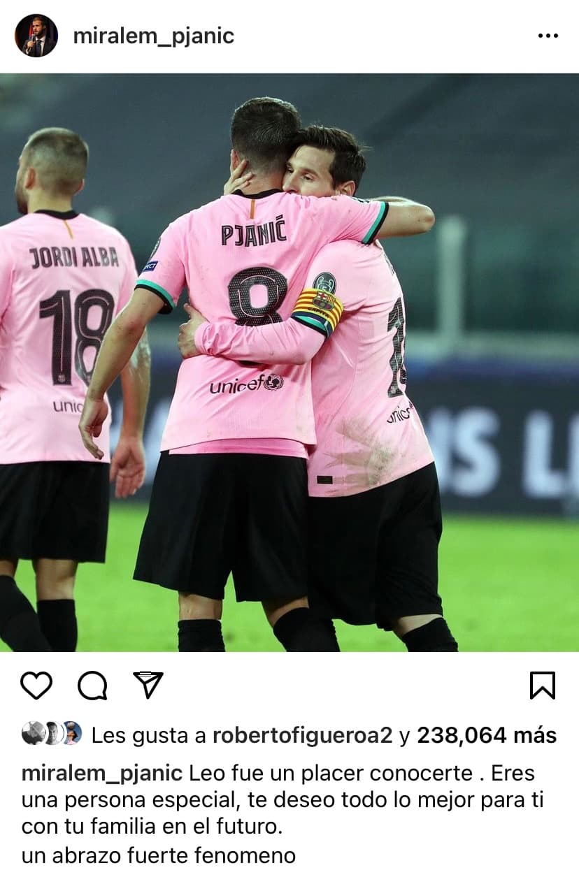 Se termina un ciclo histórico dentro del futbol y las redes sociales se inundan con mensajes de apoyo y despedida para Lionel Andrés Messi Cuccitini.