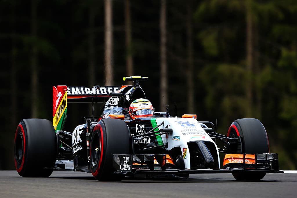 A partir del 2014 compitió para Force India, consiguiendo podio en su primer año; ‘Checo’ prometía nuevamente.