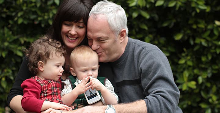 Dar gracias con la familia