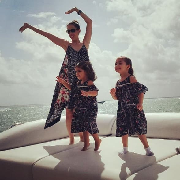 Una famosa que dedica cada uno de sus pasos a sus hijas.