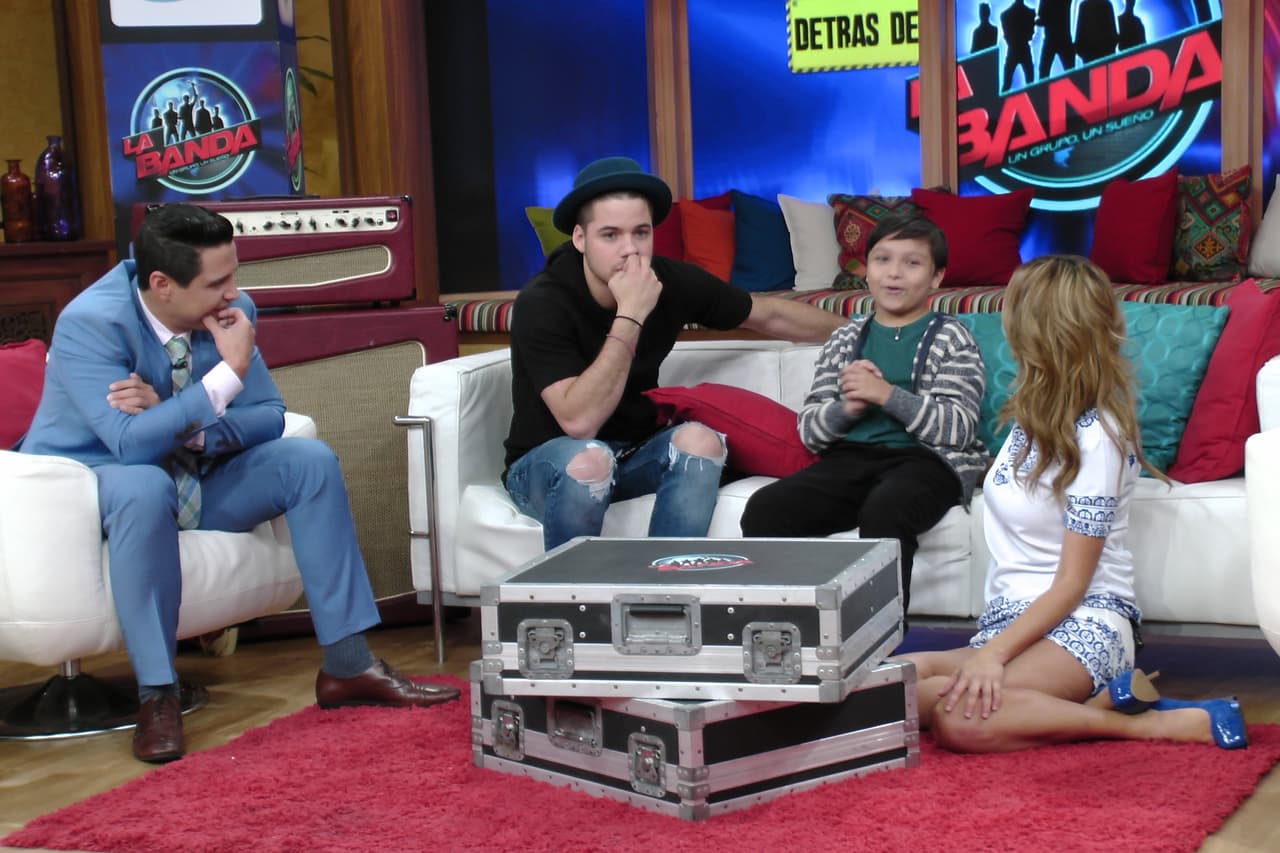 Mathew apoyó su hermano Micke, quien participó en La Banda.