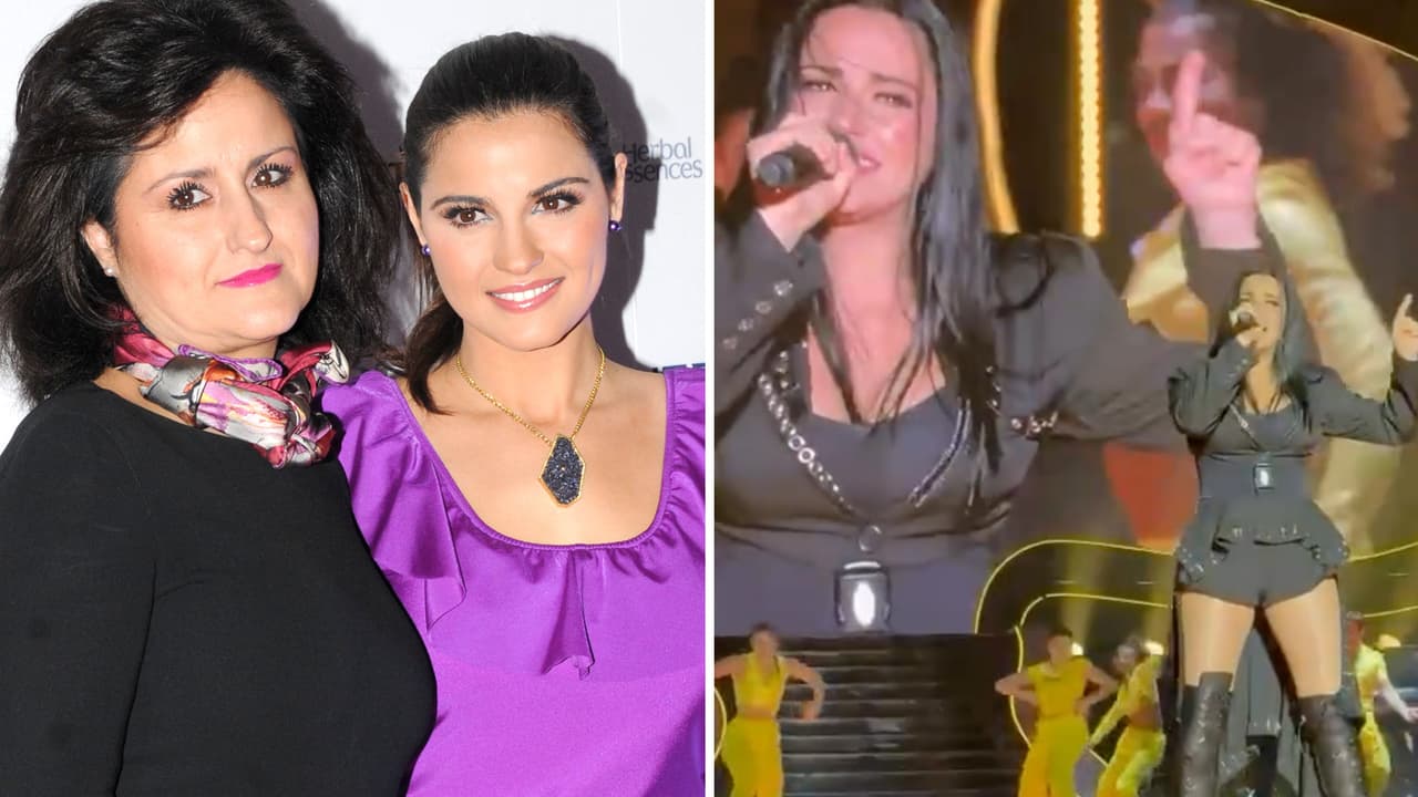 Maite Perroni hizo llorar a sus fans: le dedicó una canción a su mamá en concierto de RBD