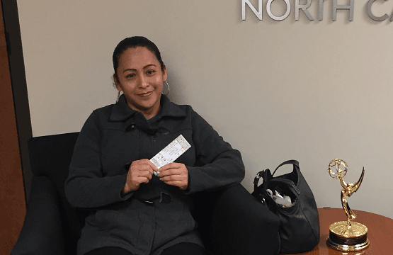 Ganadora del concierto de Los Temerarios