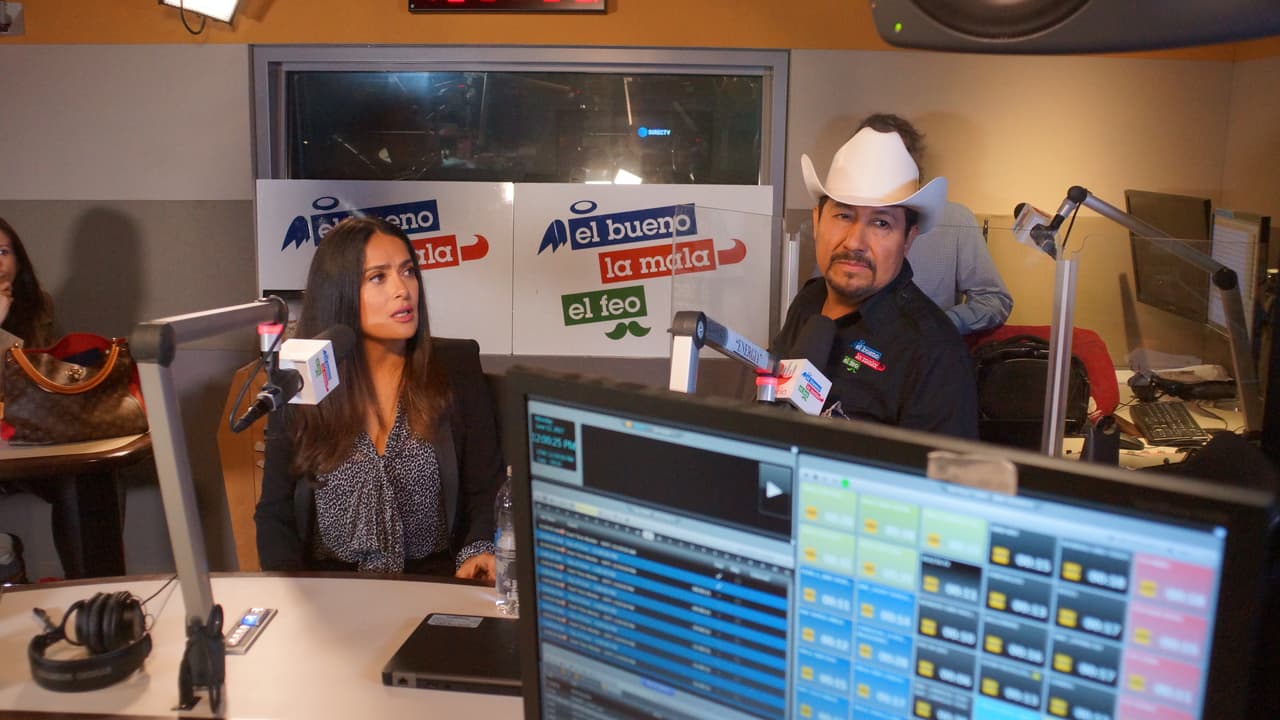 Así fue la divertida entrevista de 'El Bueno, La Mala y El Feo' con Salma Hayek.