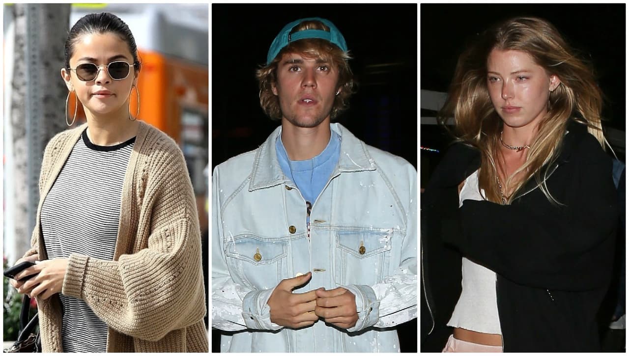 Mientras Selena Gómez anda de paseo con un grupo de amigos por Australia, Justin Bieber se divierte junto a la modelo Baskin Champion.