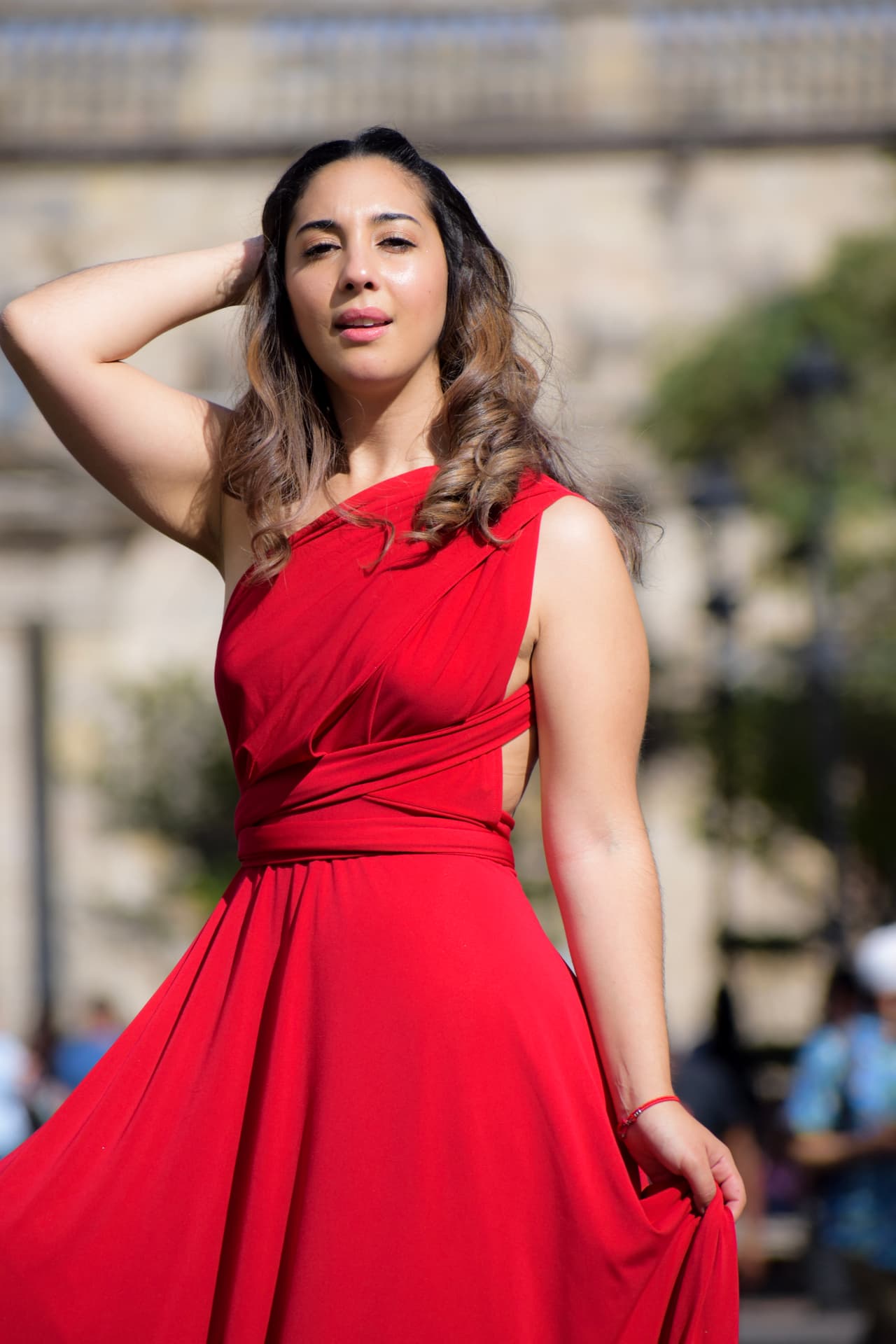 Para la locutora tapatía el 
<b>Hospicio de Cabañas</b> es uno de sus lugares favoritos en el 
<b>Centro Historico de Guadalajara</b> y no dudó en visitarlo para esta importante fecha de su vida.