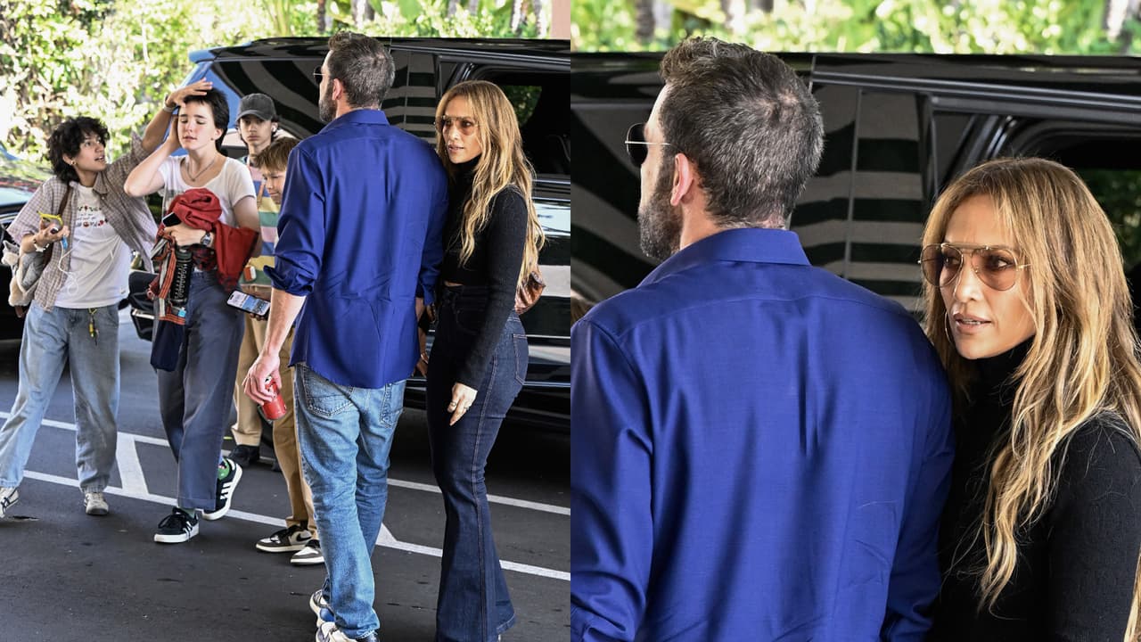 Según una fuente de Page Six, JLo y Ben Affleck se besaron.