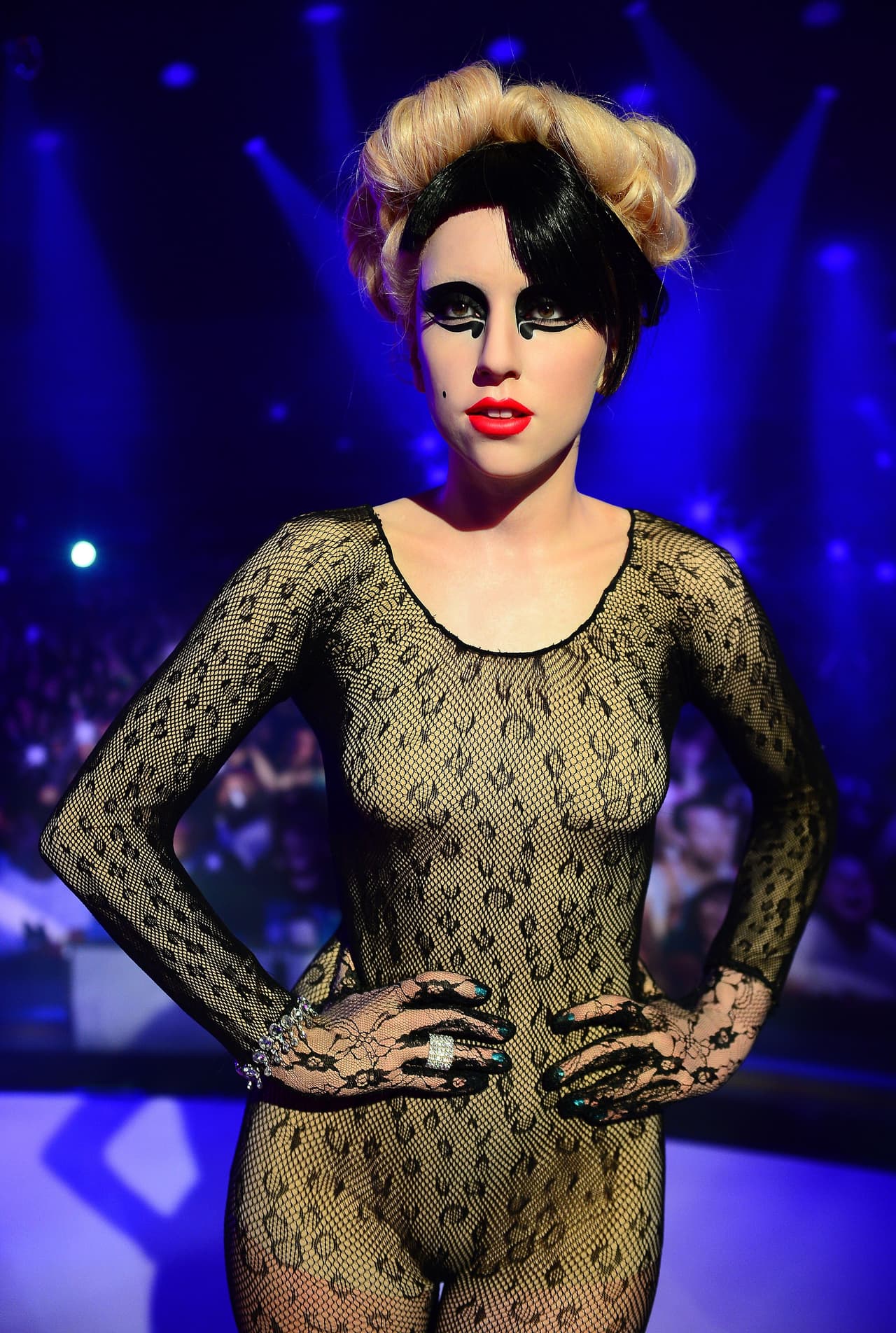 Lady Gaga podría ser una de las famosas con más figuras de cera. En todas ellas podemos apreciar diferentes facetas de la cantante.