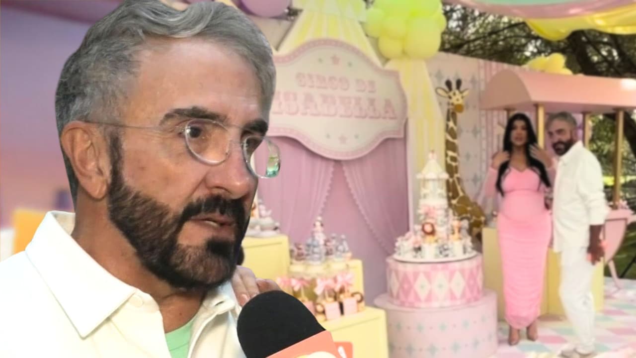 Vicente Fernández Jr. y Mariana González celebran el baby shower de su hija Isabella