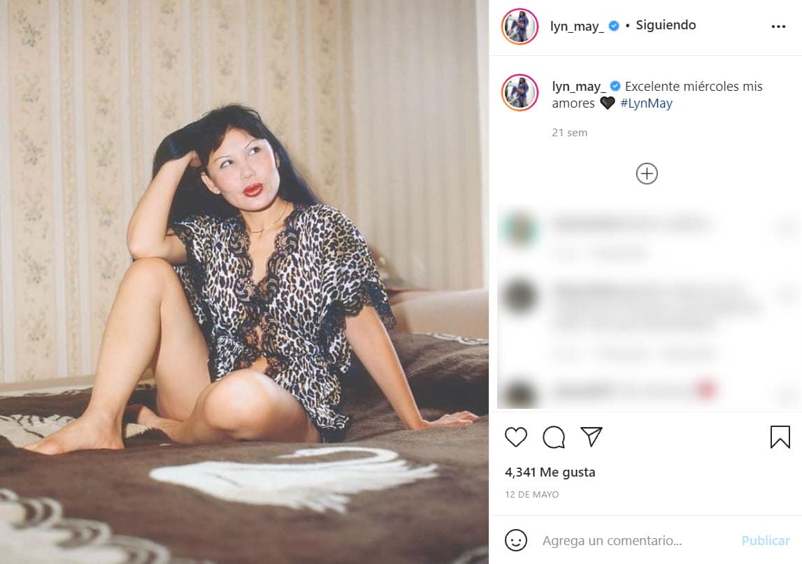 La bailarina de descendencia china que logró su fama en la década de 1970, ha sido 
<b><a href="https://www.univision.com/shows/el-gordo-y-la-flaca/lyn-may-esta-lista-para-tener-escenas-candentes-con-julian-gil-en-la-pelicula-que-ambos-protagonizan-video">blanco de burlas y críticas</a> por su apariencia en los últimos años.</b>
<br>