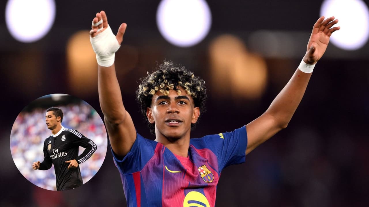 Lamine Yamal supera a Cristiano Ronaldo por este motivo