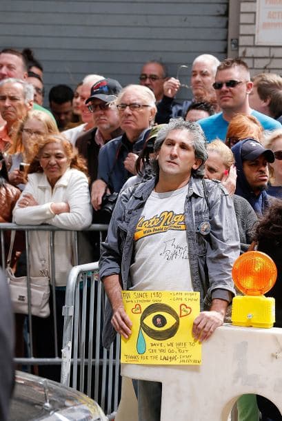 Muchos fanáticos de Letterman