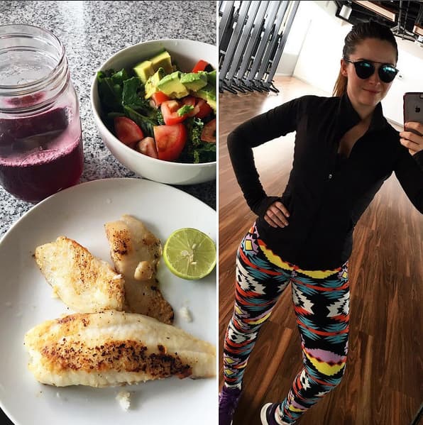 Su baja de peso fue muy rápida y su silueta es casi la misma de antes.