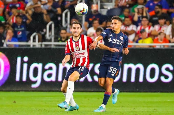 Chivas perdió su segundo partido en la Leagues Cup Showcase 2022, esta vez ante Cincinnati FC a pesar de haber iniciado ganando con gol de Pavel Pérez a los 20 minutos.