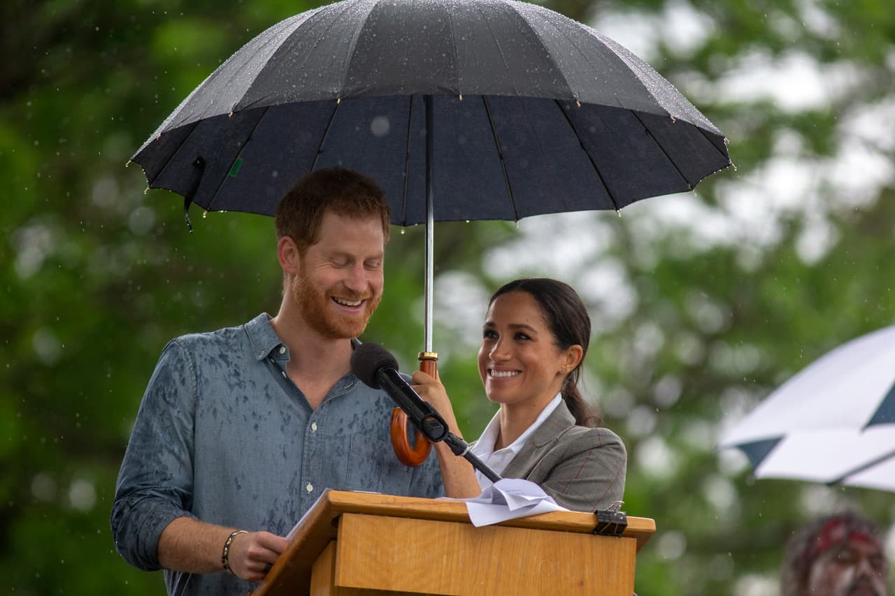 Meghan Markle y el príncipe Harry