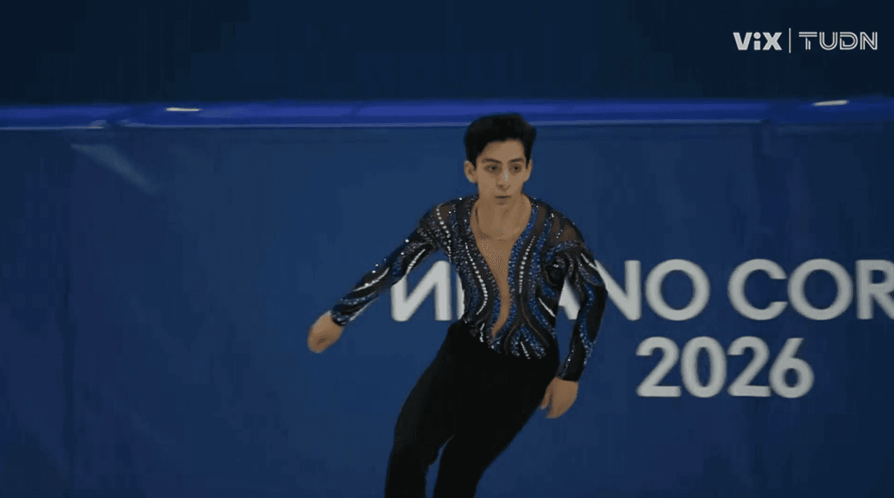 Donovan Carrillo se prepara para debutar en Milano Cortina 2026