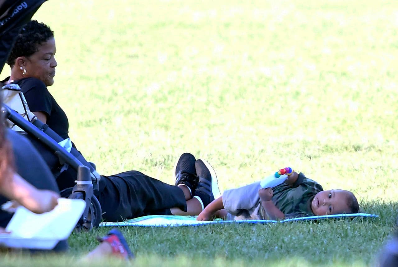 Hasta que se cansó y prefirió recostarse.