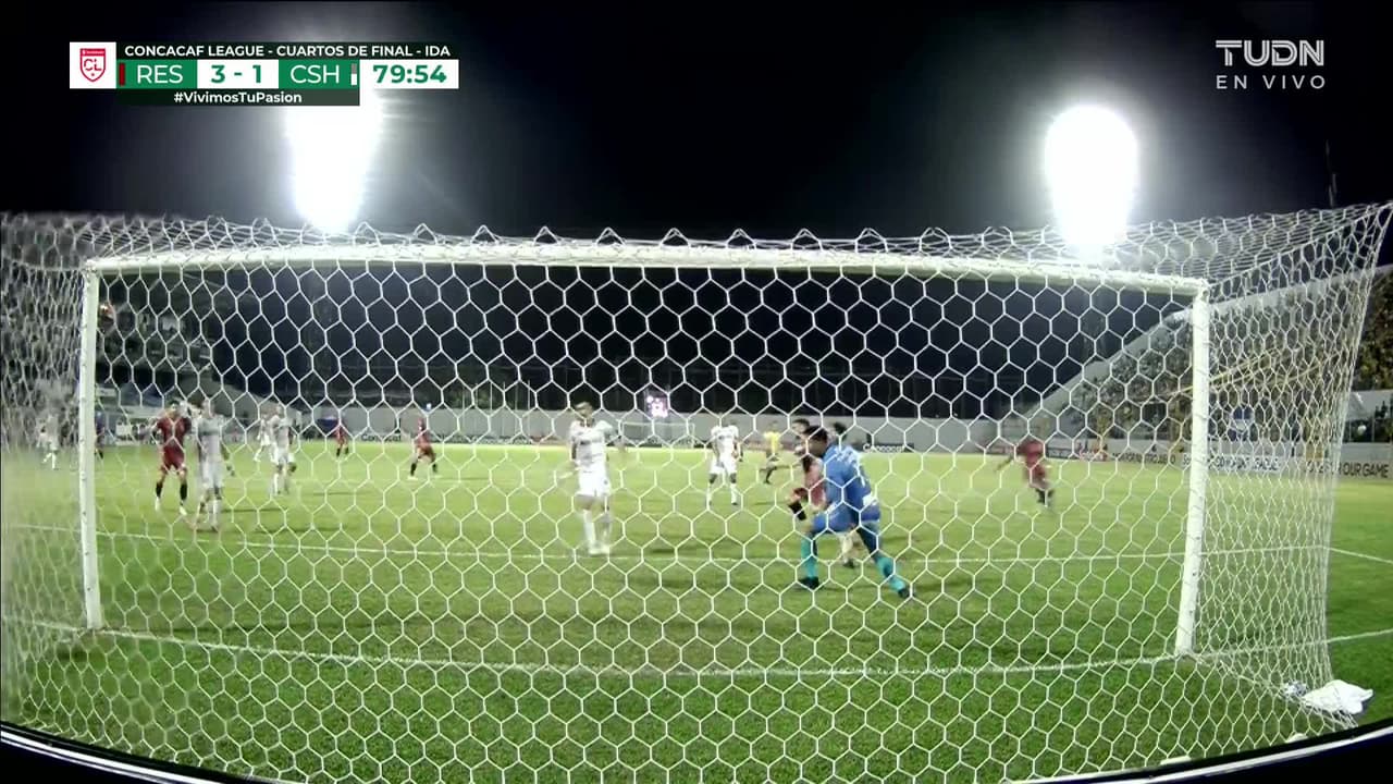 ¡GOOOL! Ramiro Rocca anota para Real España.