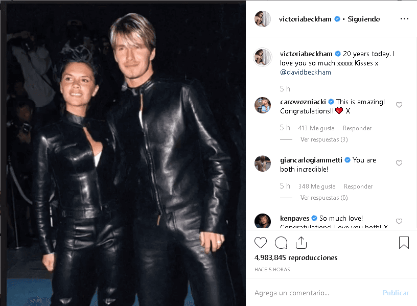 Por su lado, la ahora diseñadora publicó un video con diversas imágenes en su cuenta de
<b> <a href="https://www.instagram.com/p/BzfHWo0noBu/" target="_blank">Instagram</a></b>, donde además escribió "20 años hoy. Te amo mucho. Besos, David".