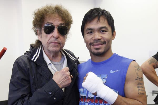Bob Dylan, el ganador del Nobel de literatura también le dedicó letras al boxeo