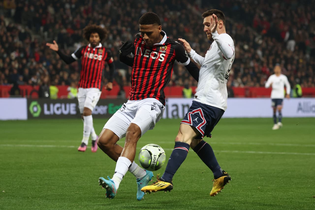 Nice derrotó por la mínima al Paris Saint-Germain que llegará herido al juego de Champions contra el Real Madrid.