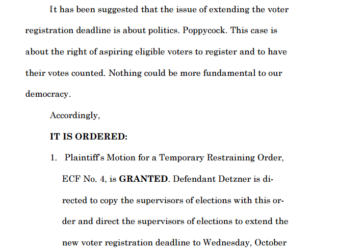 Judge Walker's Oct 10 ruling