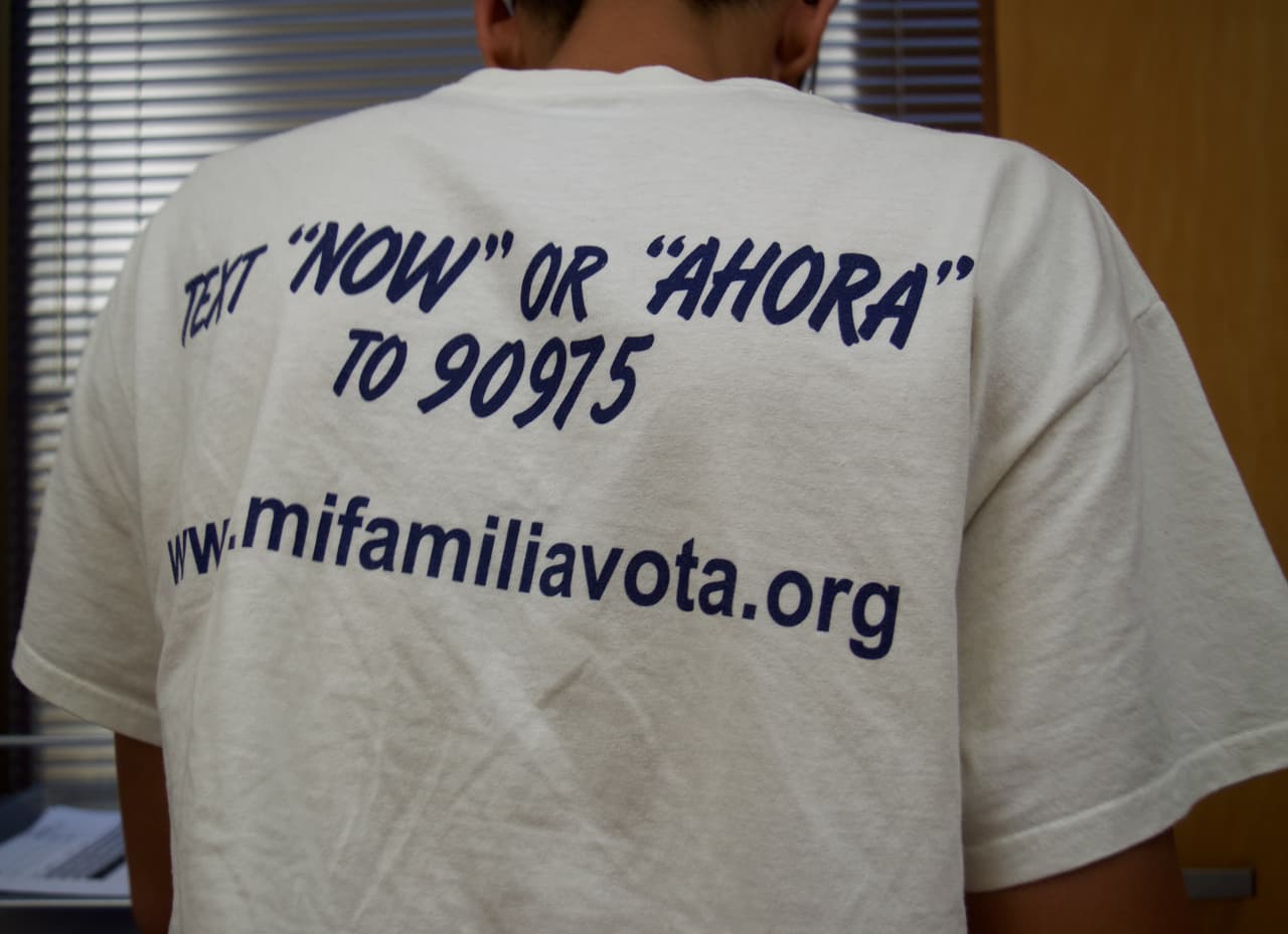 Voluntarios de "Mi Familia Vota" en Nevada.