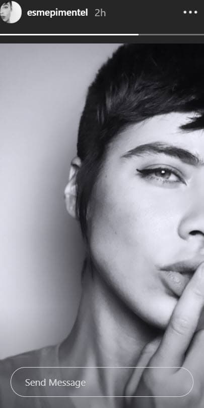 Dos meses después, la actriz se hizo un nuevo corte que
<b>cambió su imagen radicalmente.</b>
<br>