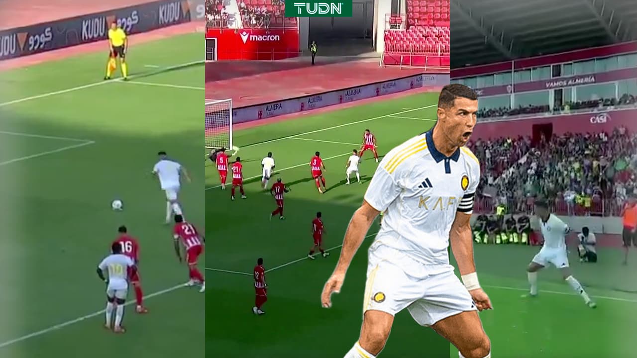 Cristiano Ronaldo brilla con un doblete en amistoso ante el Almería