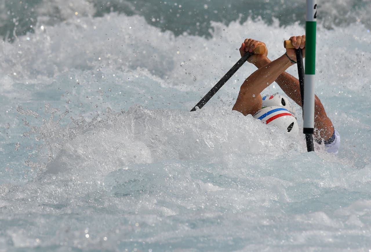 ¿Dónde quedaron los remeros? Hay veces que el agua literalmente se los come.