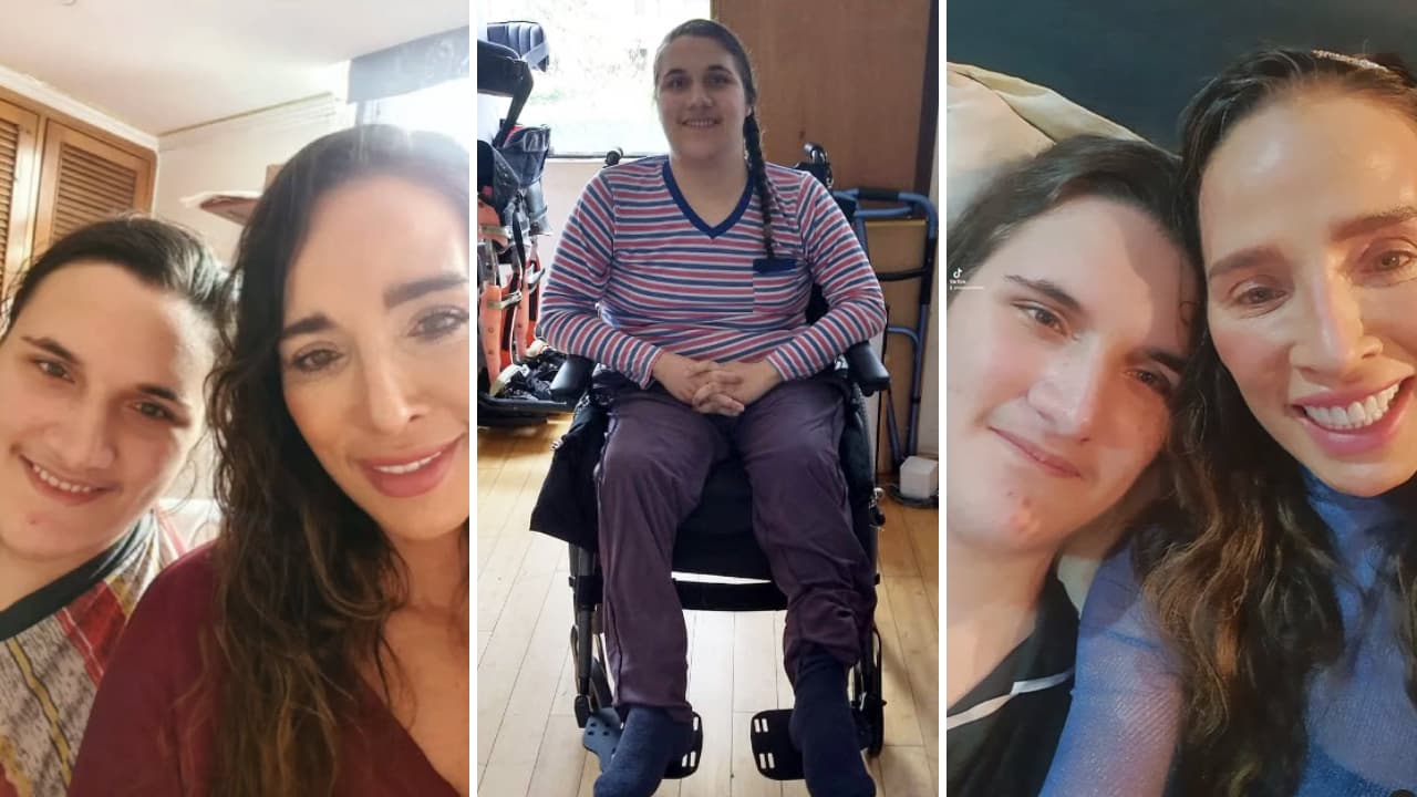 Luly Bossa y su hijo Ángelo.