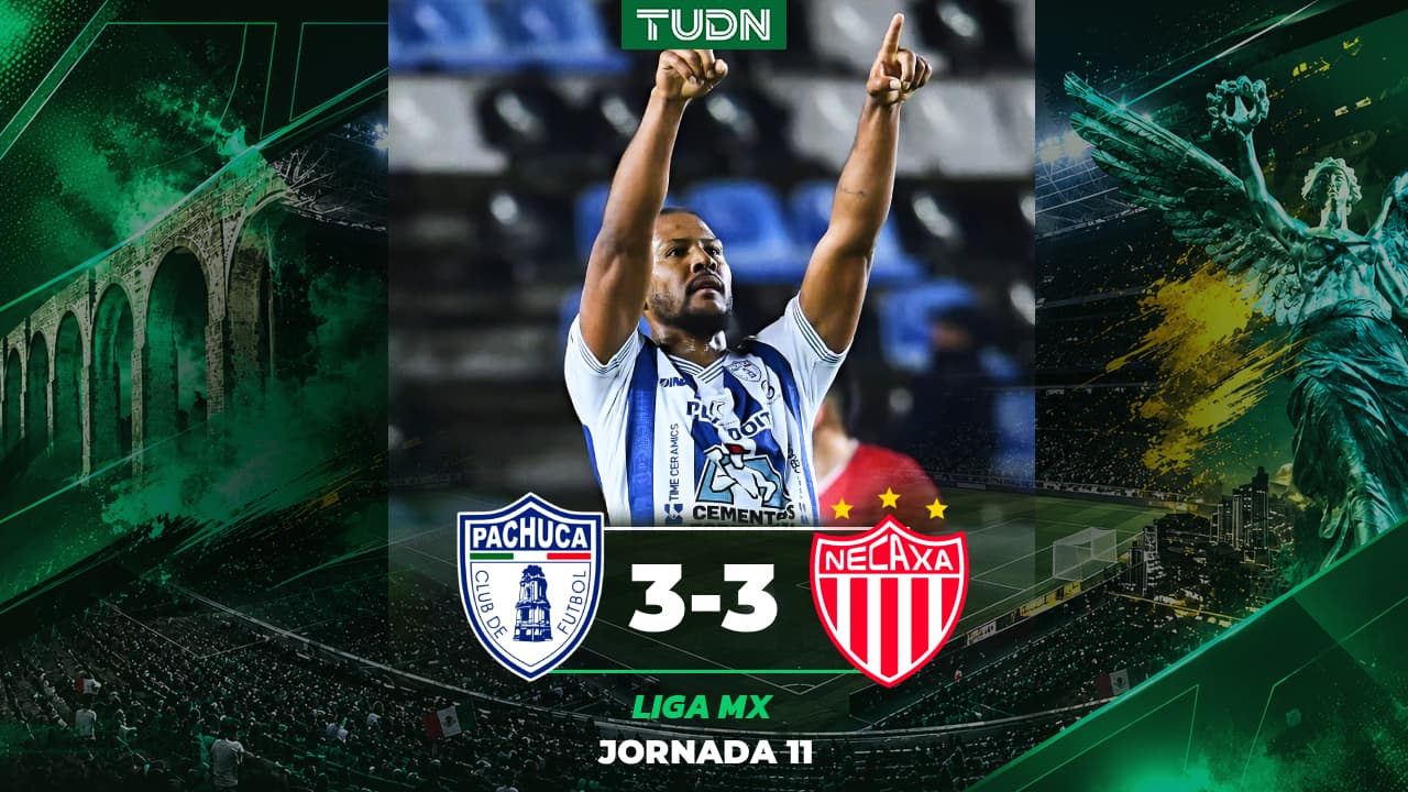 Resumen | Pachuca vs. Necaxa: Salomón Rondón empata en los minutos finales