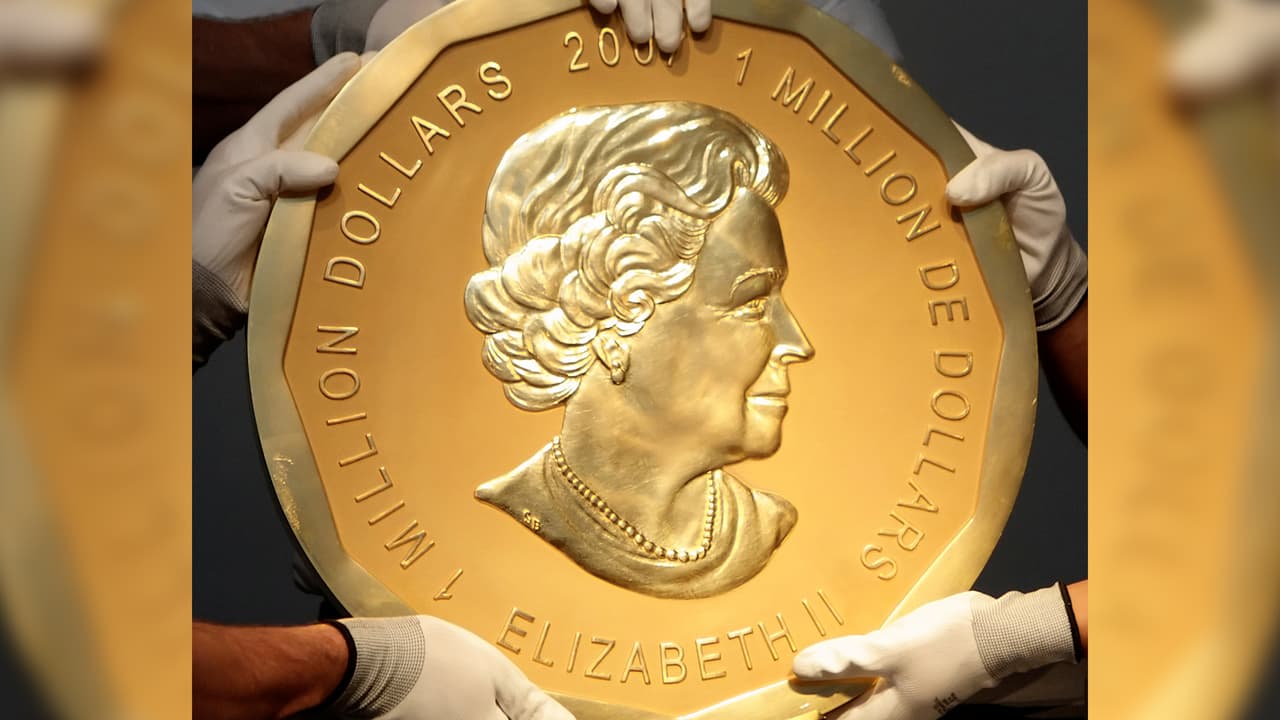 Roban inmensa moneda de oro de $4 millones en museo alemán