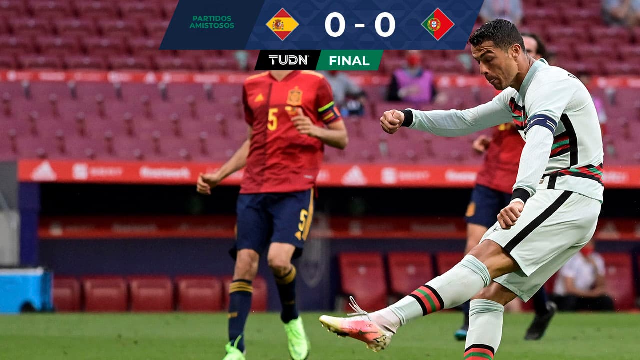 España y Portugal se nulifican y termina en empatados sin goles antes de la Euro 2020