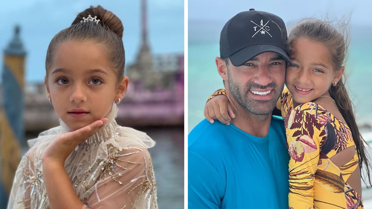 ¡Quedó con la boca abierta! Toni Costa se sorprende más que su hija Alaïa con este simpático show