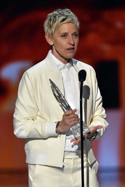 Ellen DeGeneres obtuvo por décimoquinta vez el trofeo a Conductora de TV favorita.