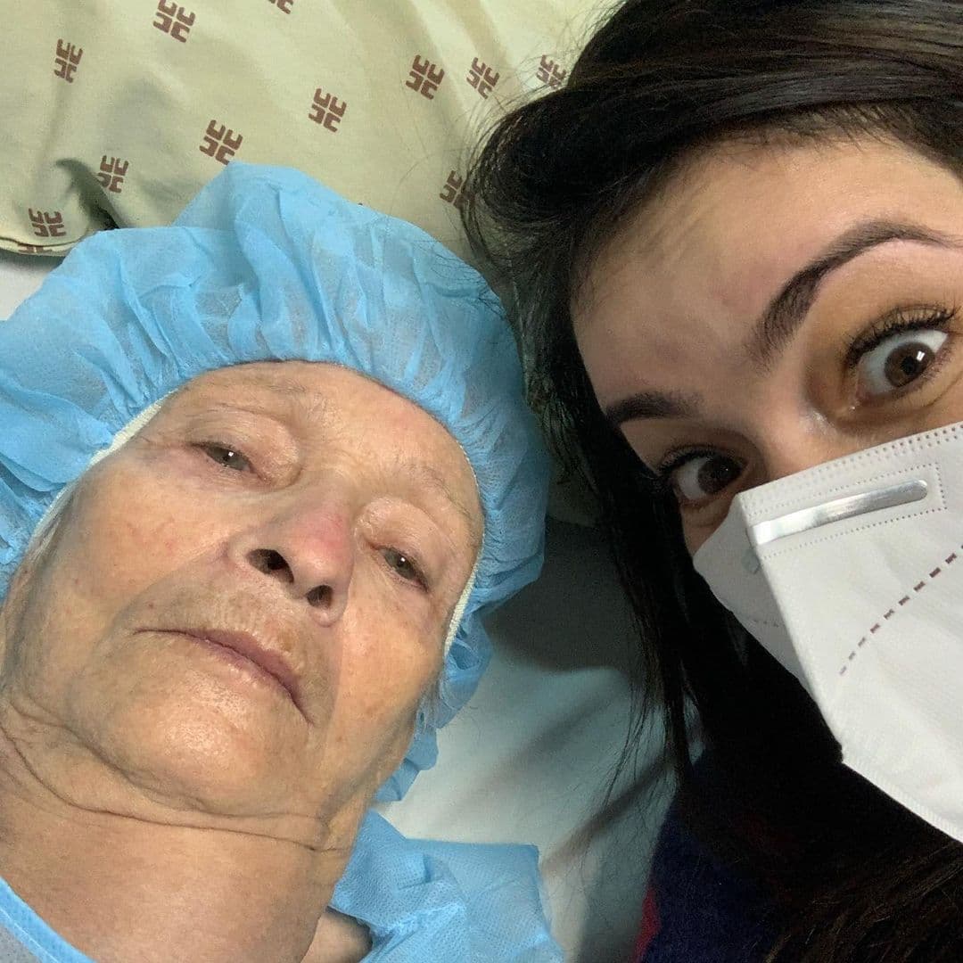 En menos de un mes, la venezolana perdió a dos seres queridos. En julio le dio
<b> el último adiós a su abuela Columba</b>.