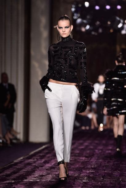 Desfile de alta costura de Versace