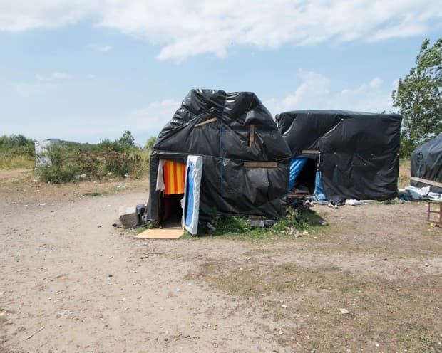 La historia de los refugiados a través de sus casas improvisadas
