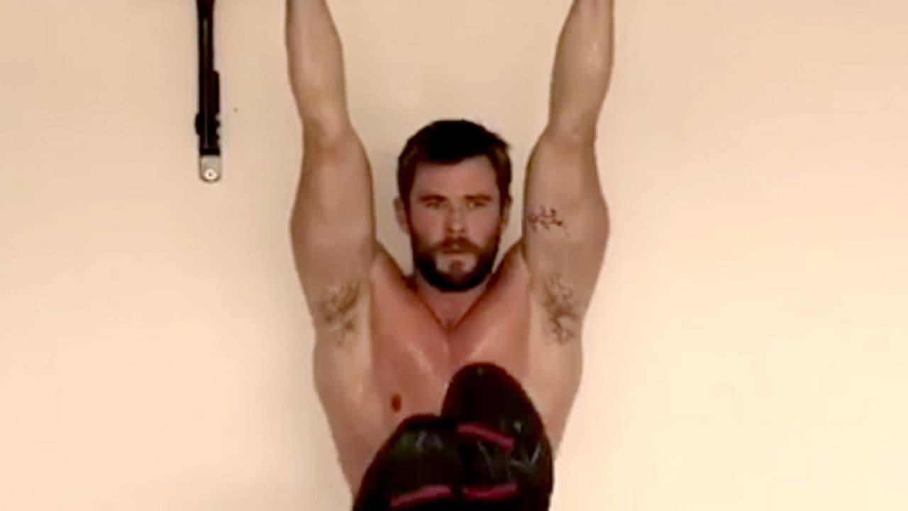 Así se ejercita Chris Hemsworth