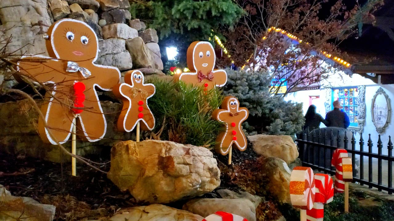 Los detalles navideños están en cada esquina.