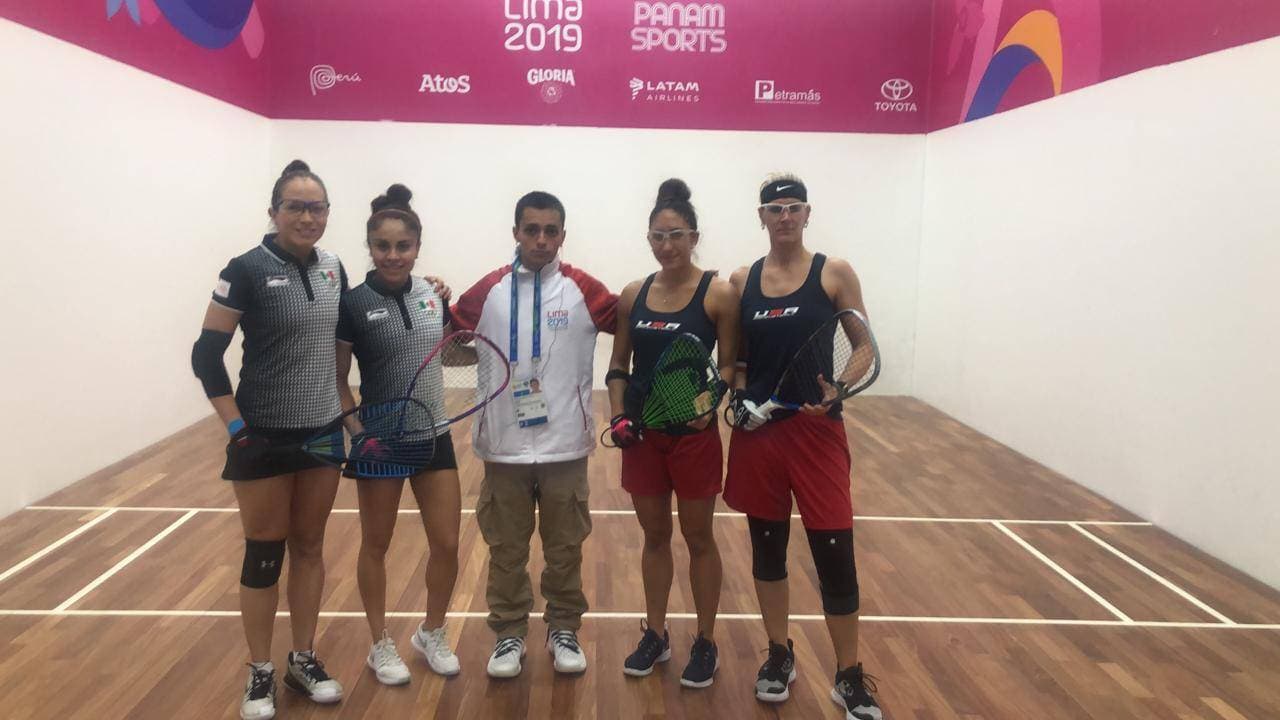 México va por el oro en equipos femeninos de raquetbol 
