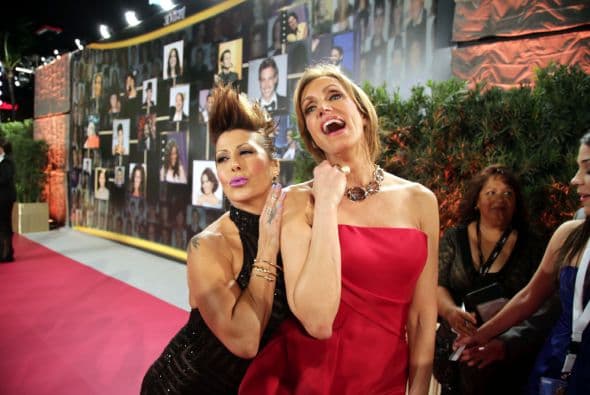 No paraban de reirse.