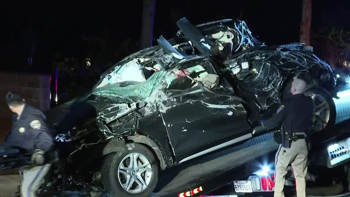 Mueren el conductor y la pasajera de un Audi Q5 en un accidente en Altadena