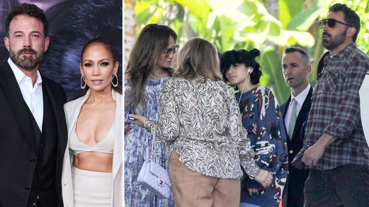 JLo y Ben Affleck reaparecen junto a sus madres en medio de supuesta crisis matrimonial: fotos