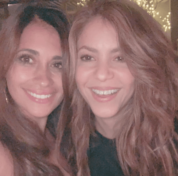 Shakira y Antonela Roccuzzo
