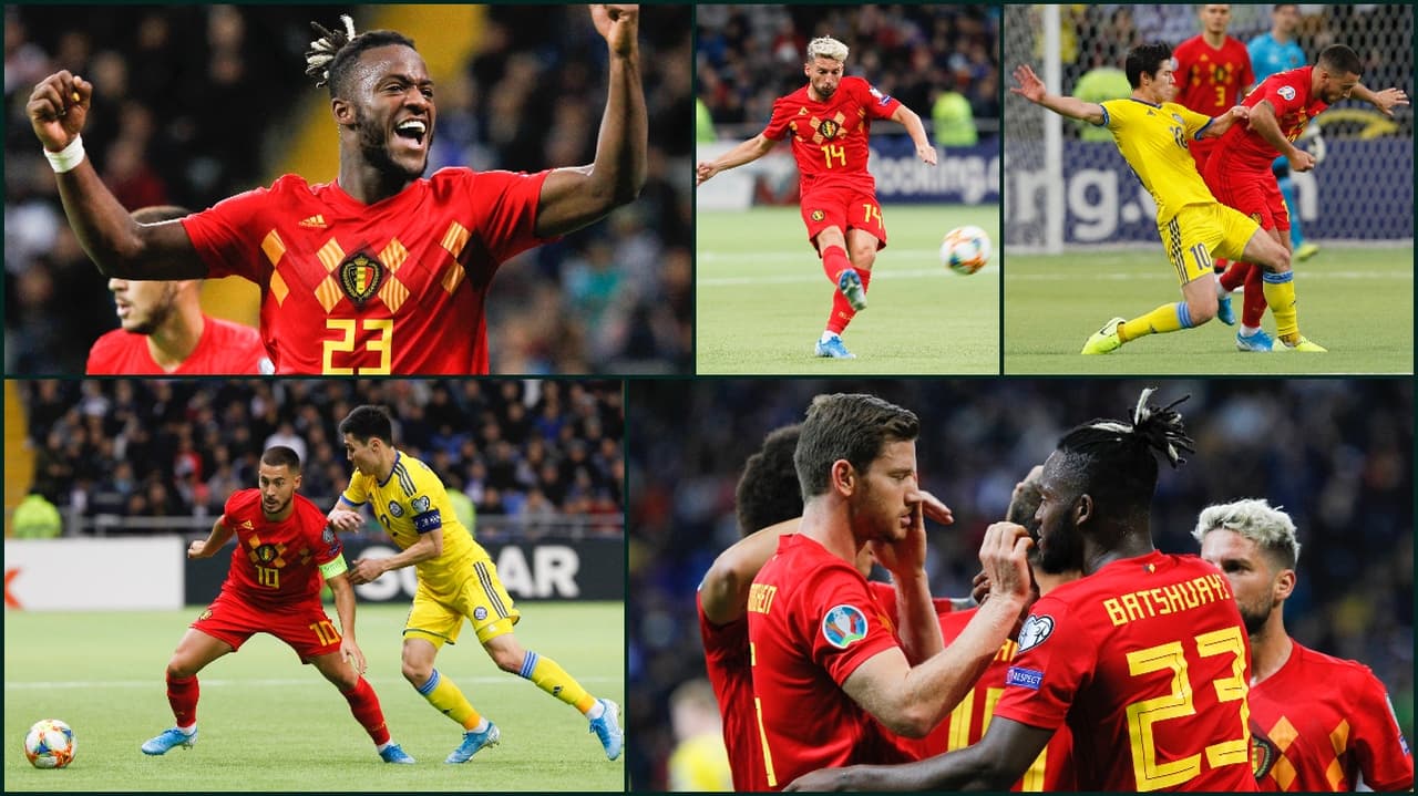 Bélgica es el primer equipo clasificado para la Eurocopa 2020